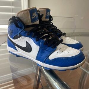 Nike Men's Jordan 1 Retro MCS High Baseball Cleats Size 7